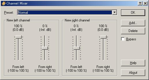 Channel Pluginの設定画面